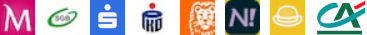 Wspierane banki: PKO, Alior, Credit Agricole, ING, Millennium, Nest, Erste, SGB