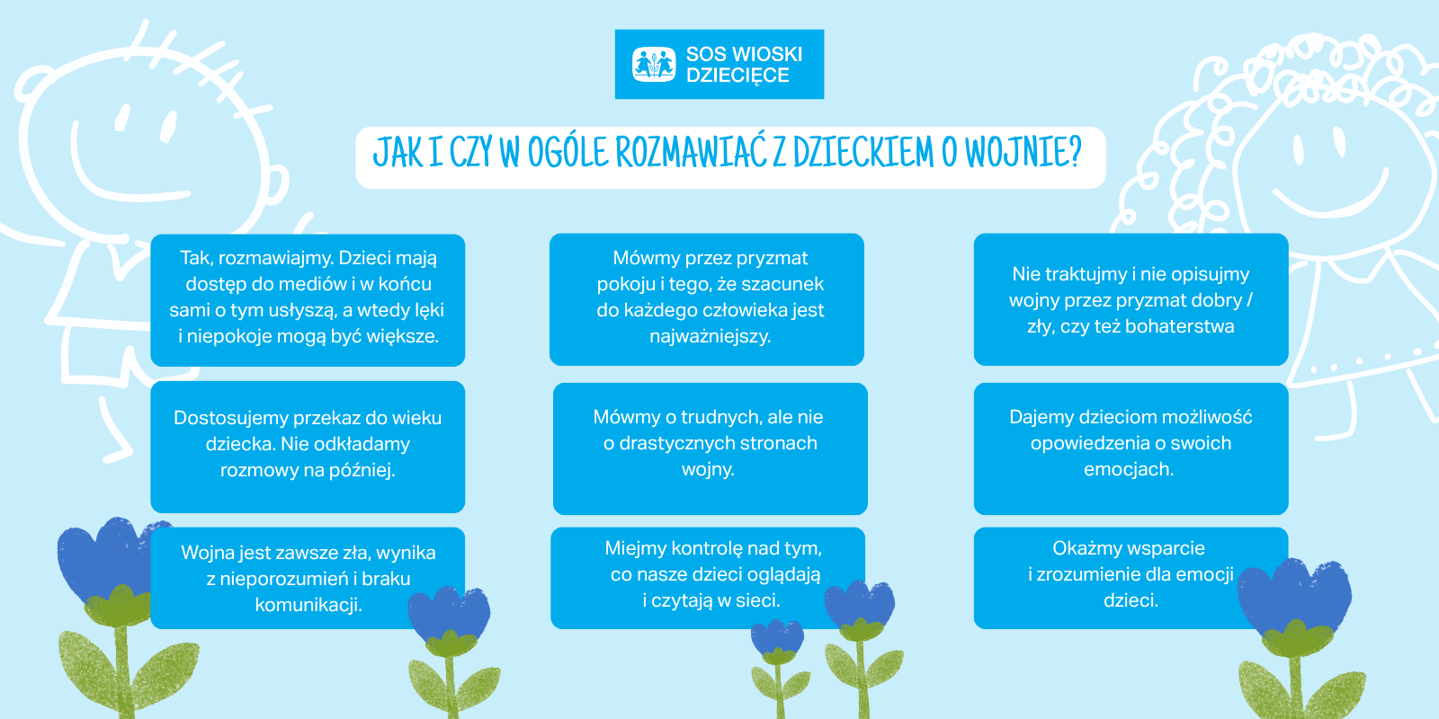 Jak i czy w ogóle rozmawiać z dzieckiem o wojnie?