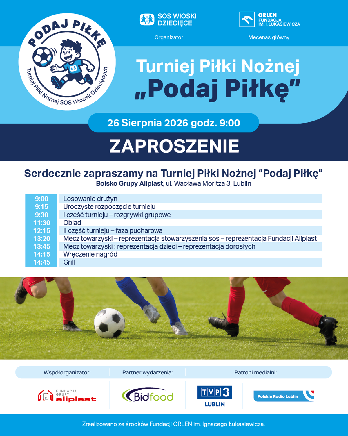 „Podaj Piłkę” w Lublinie!