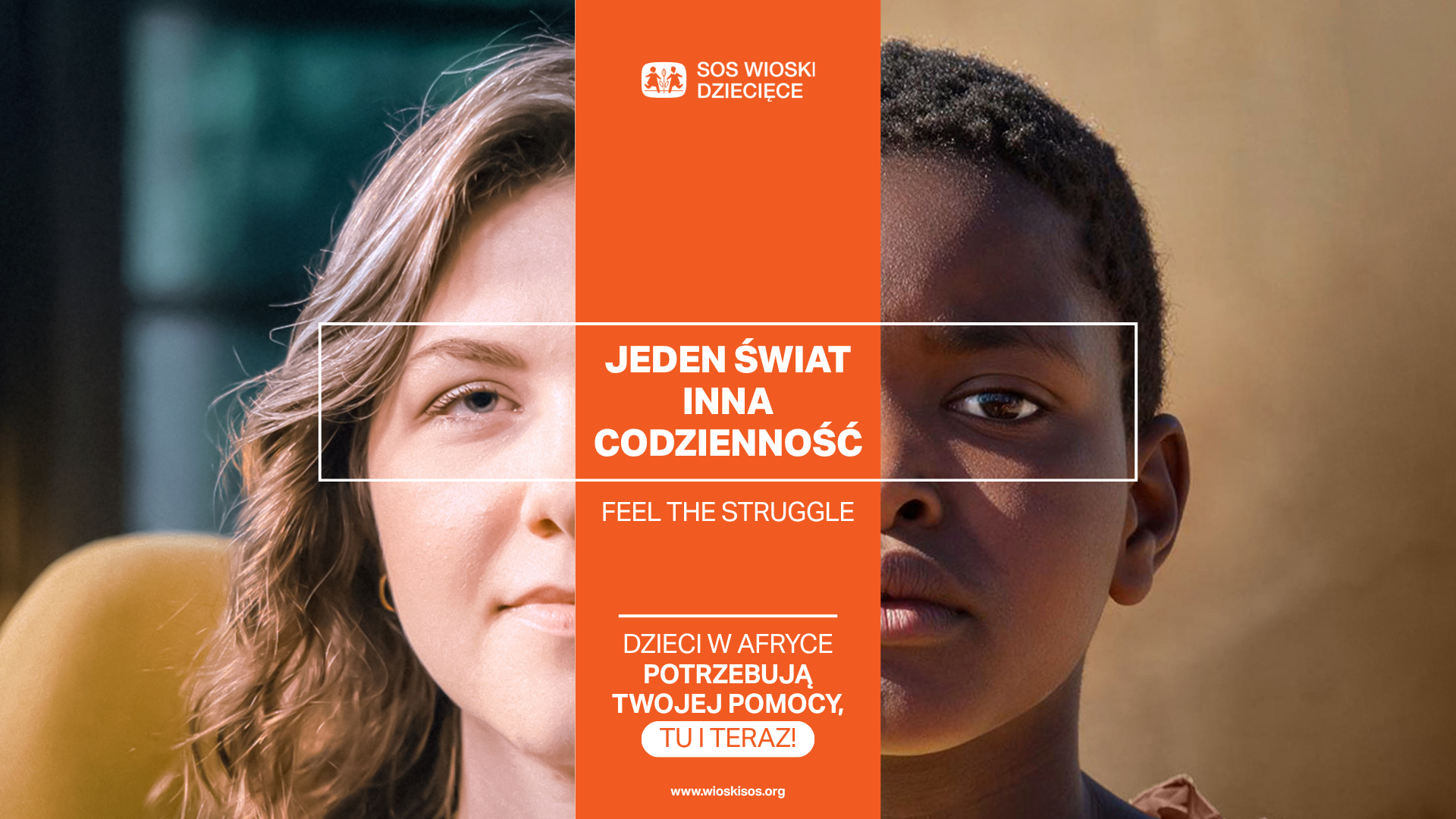 FEEL THE STRUGGLE / POCZUJ TRUD… i podziel się bezpieczeństwem. SOS Wioski Dziecięce ruszają z kampanią na rzecz podopiecznych w Zimbabwe